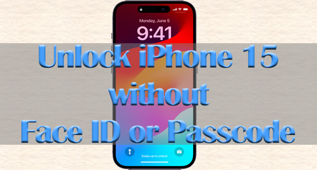 unlock iphone 15