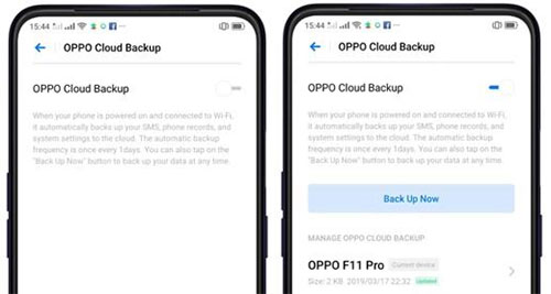 Restore Lost Data on OPPO Find N3 from OPPO Cloud