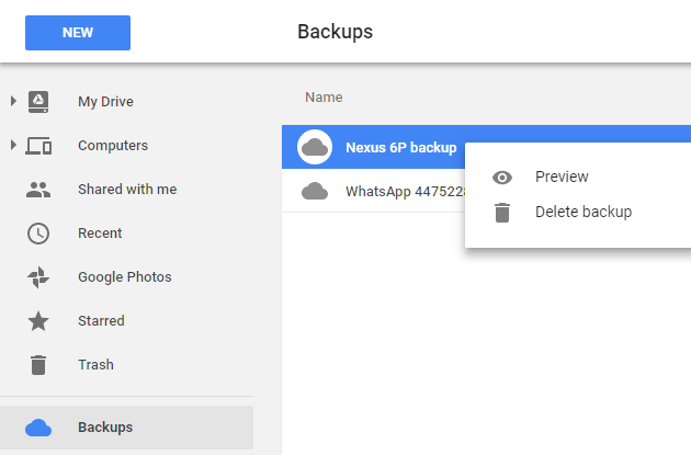Verschieben Sie Daten mit Google Drive auf Pixel 8