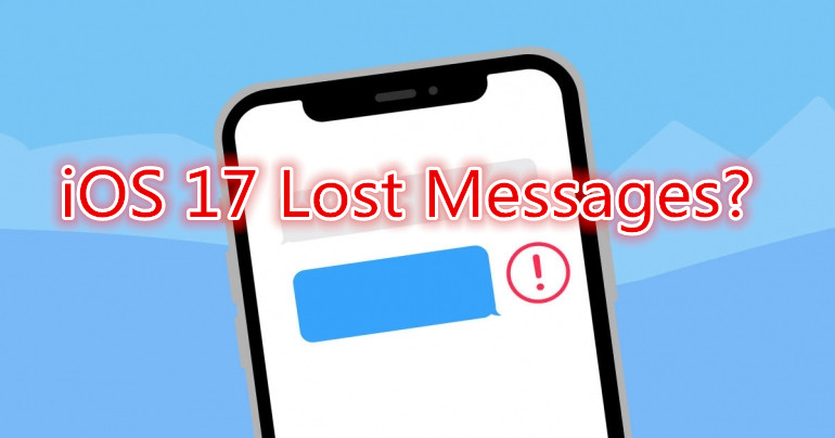 Recuperar mensajes eliminados iOS 17