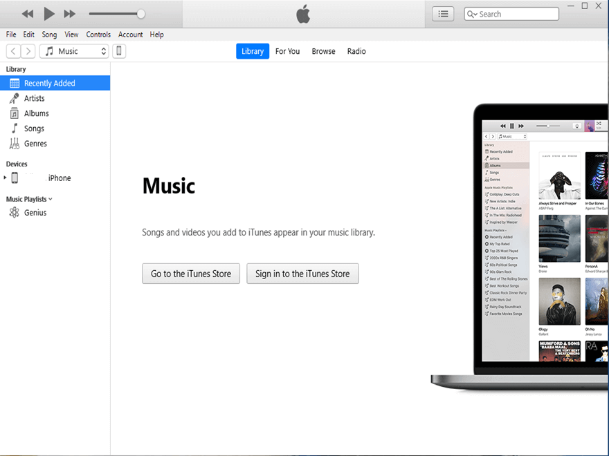 Recuperar mensajes eliminados en iPhone 15 a través de iTunes