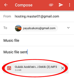 Transfer Samsung Data to Xiaomi using Email